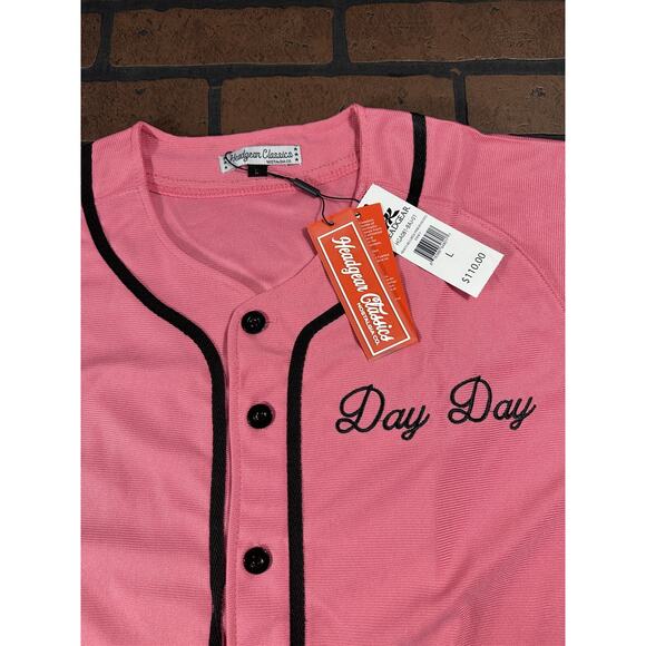 PINKY'S Day Day Pink Baseball Jersey ~Never Worn~ M L XL XXL‎ - Picture 5 of 7